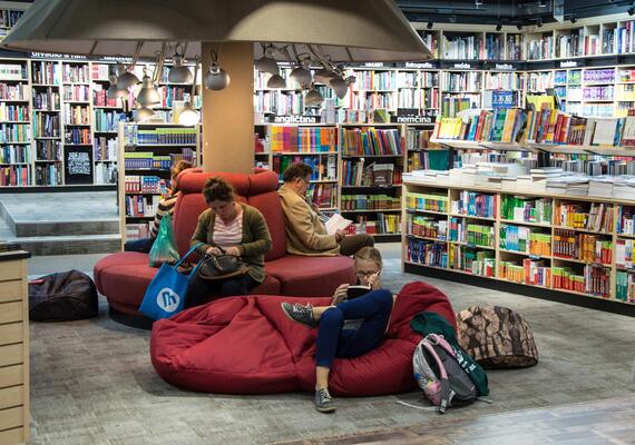 Lekker lezen in de Bibliotheek
